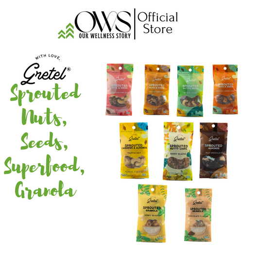 With Love Gretel Sprouted Nuts, Seeds, Granola 25 gms