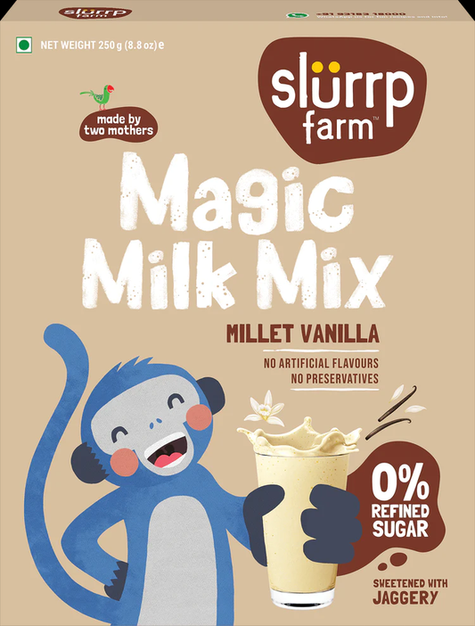 Slurrp Farm Milk Magic - Millet Berry Blast & Millet Vanilla