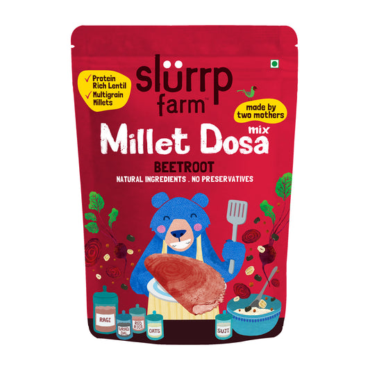 Slurrp Farm Beetroot Multigrain Millet Dosa Mix